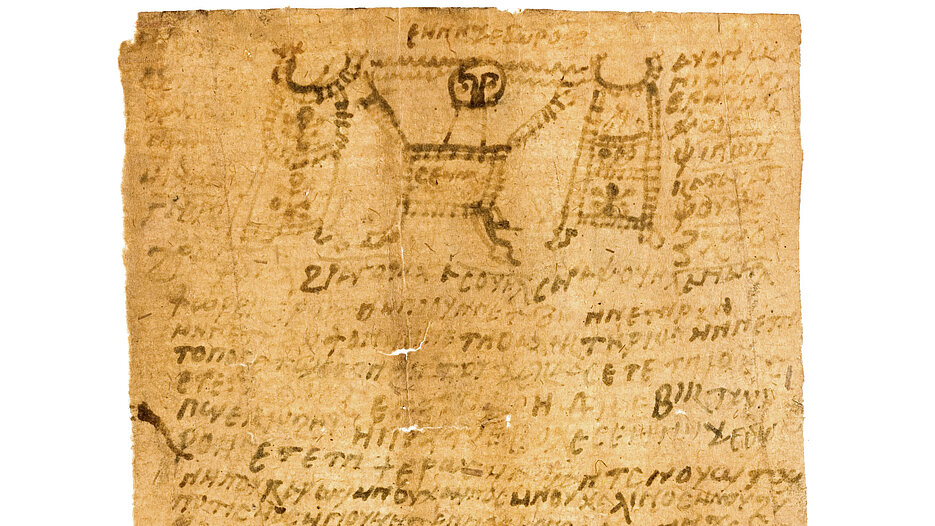 Bild Papyrus Koptischer Bindezauber
