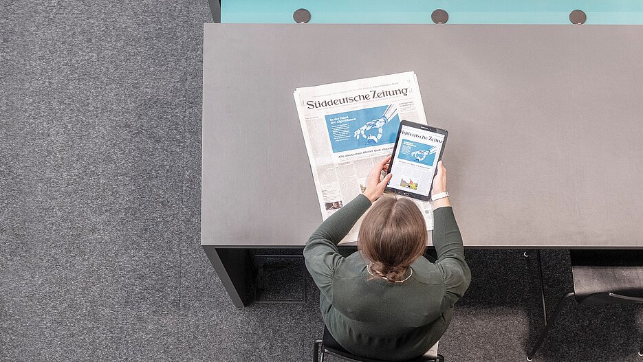 Zeitungsangebot der Universitätsbibliothek Würzburg