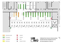 Übersichtsplan TB Physik, Astronomie, Informatik und Medien Untergeschoss